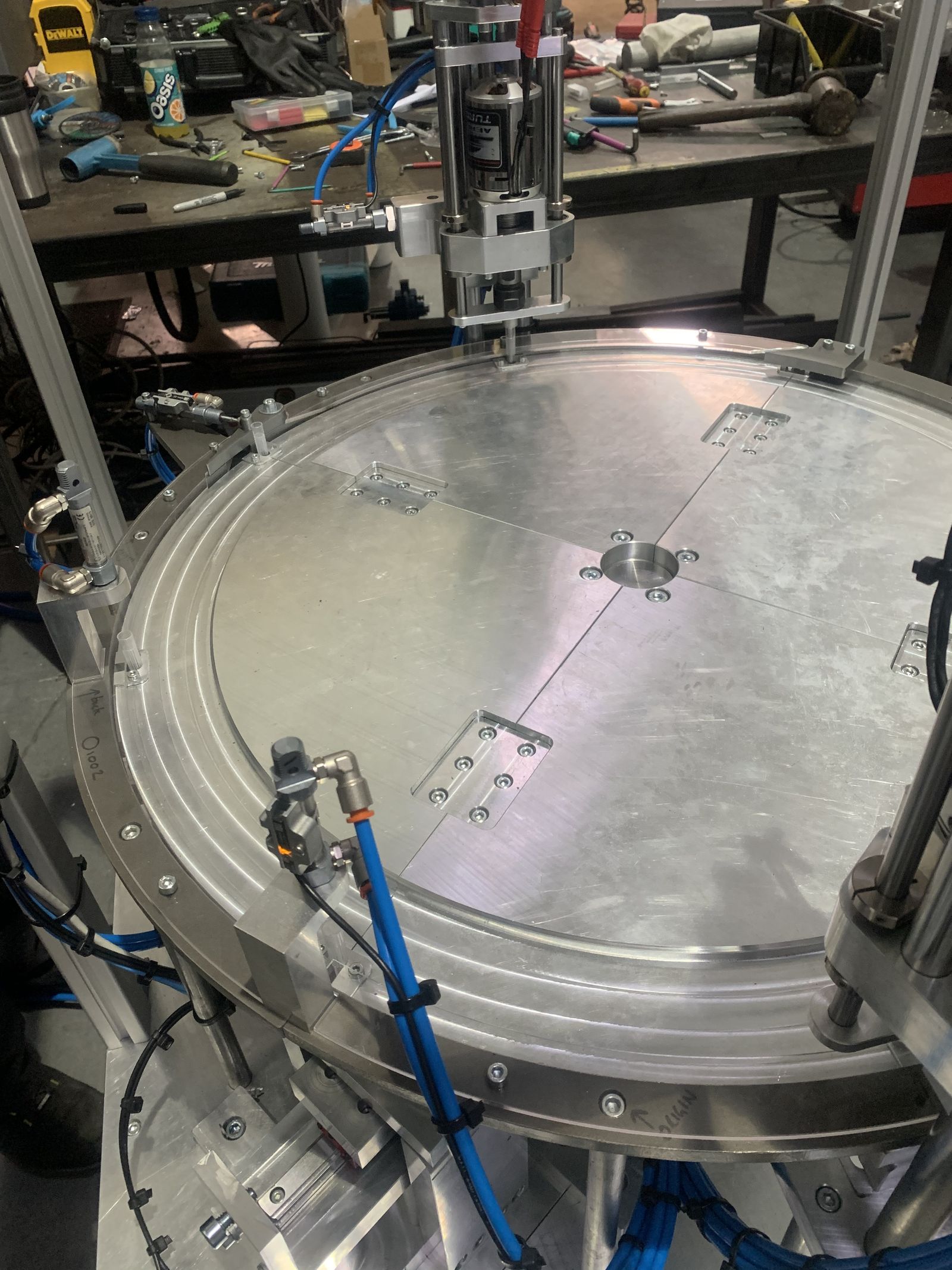 Biotage rotary indexing table