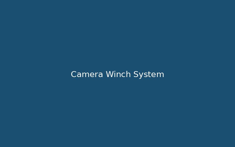 Broadcasting Camera Winch System